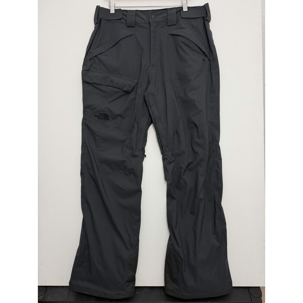 The North Face Freedom Ski Pants Mens Large Gray Waterproof Snowboard Cargo